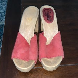 Candies wooden heels